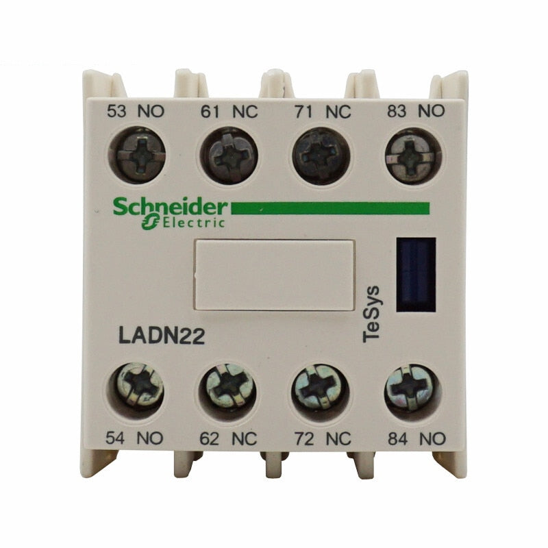 Schneider Electric LADN22C auxiliary contact block LA-DN22C 2NO+2NC for TeSys D series contactor brand new original export